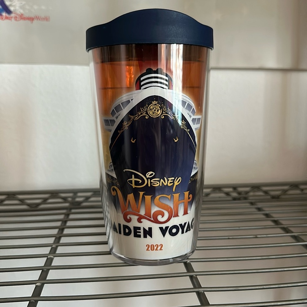 Disney Cruise Line Tervis Wish Maiden Voyage NWT
